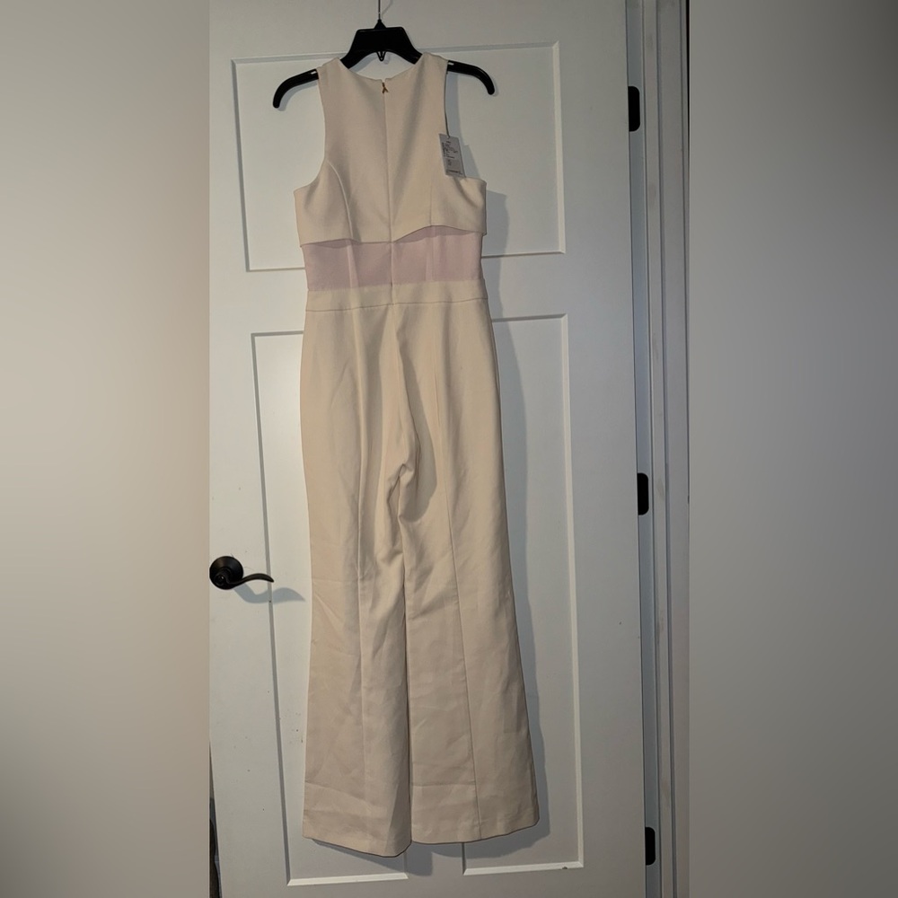Patrizia Pepe Jumpsuit Beige Sz 42 - Picture 2 of 9